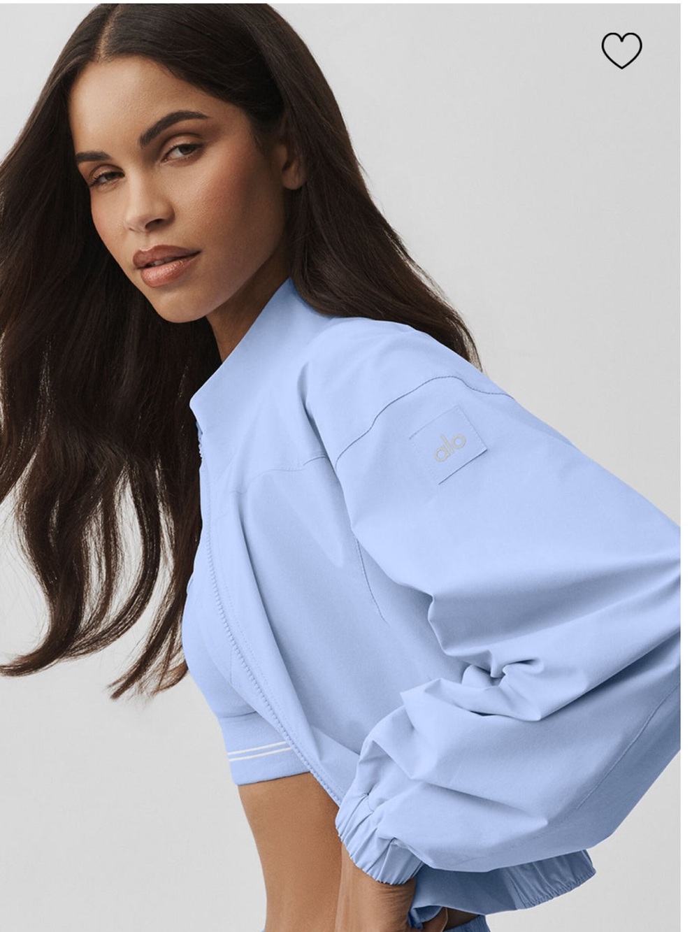 ALO Yoga Club House Jacket in WHITE - Picture 11 of 11
